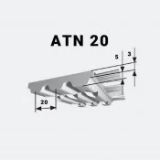 BRECO ATN timing belt with cams